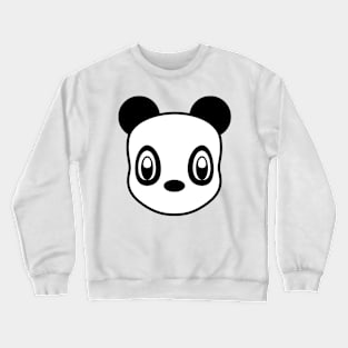 Super Cute Panda Face Crewneck Sweatshirt